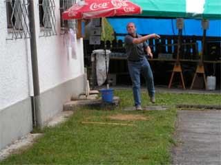 Auch unser BGM k�mpfte verbissen um Punkte